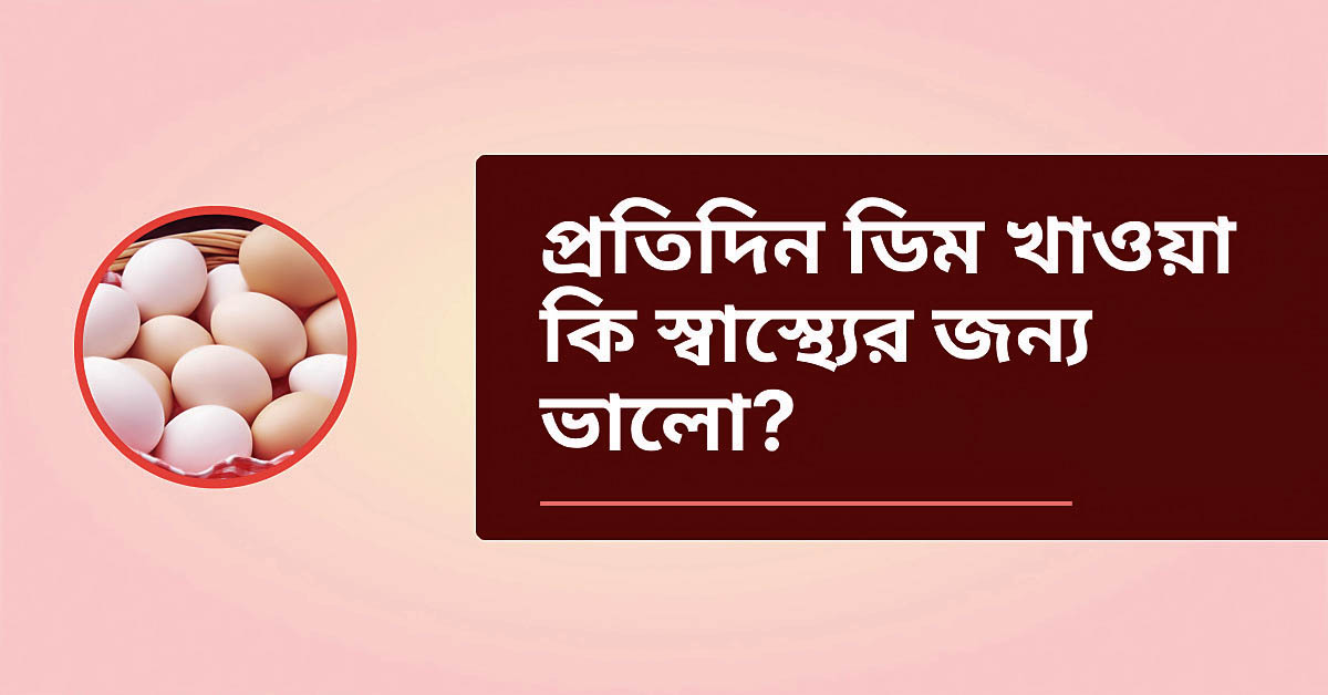 প্রতিদিন ডিম খাওয়া কি স্বাস্থ্যের জন্য ভালো